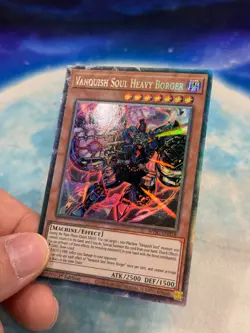 YUGIOH VANQUISH SOUL HEAVY BORGER COLLECTORS RARE NM WISU-EN018 - Image 2
