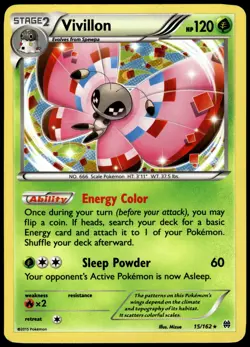 Miscellaneous Cards & Products #015/162 Vivillon Cosmos Holo - Image 1