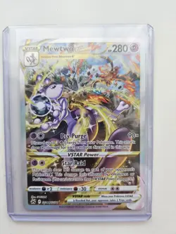 Mewtwo VSTAR GG44/GG70 Crown Zenith: Galarian Gallery Holo Card - Image 1