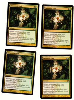 Set Of 4 Treasure Find Return To Ravnica #204 MTG Card - Image 1