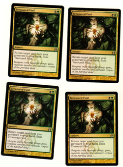 Set Of 4 Treasure Find Return To Ravnica #204 MTG Card - Image 3