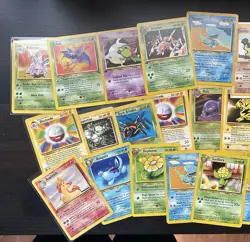 Vintage Pokemon Card Lot WOTC Sets Era Fire - Image 2