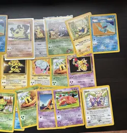 Vintage Pokemon Card Lot WOTC Sets Era Fire - Image 3