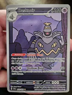 Pokemon TCG Card Dusknoir 070/064 Shrouded Fable NM Full Art Rare US SELLER - Image 1
