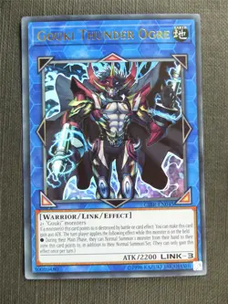 Gouki Thunder Ogre CIBR Ultra Secret Rare - 1st ed - Yugioh Cards - Image 1