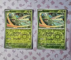 Scyther Reverse Holo NM 123/165 Scarlet & Violet 151 Pokemon Card x1 - Image 1