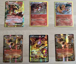 Charizard 6 Card Lot 3:Black ⭐ Promo EX 2-XY29, XY121, 12/108 19/113 RC5/RC32 - Image 1