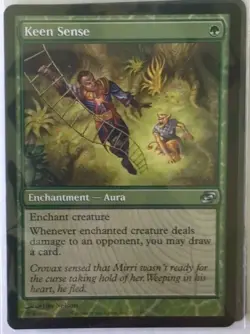 Keen Sense Planar Chaos (PLC) Uncommon - MTG Magic the Gathering Card - Image 1