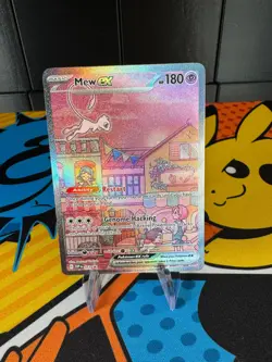 Pokemon Card Mew ex 053 Black Star Promo Near Mint 1 - Image 1