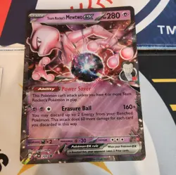 Team Rockets Mewtwo EX Box Promo Cards - Image 2