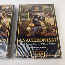 Anachronism Starter Card Game 2 Sainte Jeanne d'Arc William Wallace Set 3 Decks - Image 2