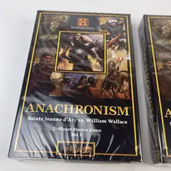 Anachronism Starter Card Game 2 Sainte Jeanne d'Arc William Wallace Set 3 Decks - Image 3