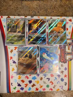 Scarlet Violet Base Illustration Rare Lot 5 Cards All Pack Fresh - Image 1