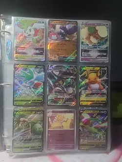216 Cards 24 Page! Card & Sticker Binder Collection! Pokemon, DBZ, Disney,&Other - Image 2