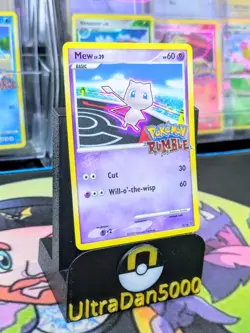 Mew lv.39 - 10/16 - English Pokemon Rumble Promo Card - Image 3