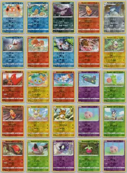 2021 Pokemon Lot of 25 Cards All Reverse Holos (Lot B - Image 1