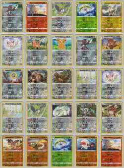 2021 Pokemon Lot of 25 Cards All Reverse Holos (Lot B - Image 3