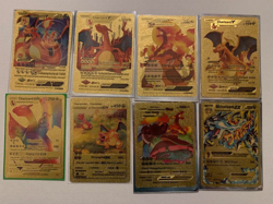 Lot of 23 Pokemon Gold Fan Art Collector's Cards Charizard, Pikachu, Ancient Mew - Image 2