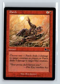 PARCH - MTG Magic the Gathering Card - Urza's Legacy - Common - Image 1