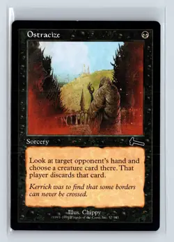 OSTRACIZE - MTG Magic the Gathering Card - Urza's Legacy - Common - Image 1