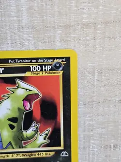 Tyranitar 31/75 Neo Discovery Non Holo Rare WotC Vintage Pokemon TCG Card - Image 4