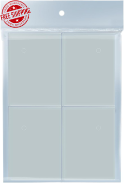 - 500Ct Clear Pro-Gloss Standard Card Sleeve Deck Protector, Protect & Store Col - Image 2