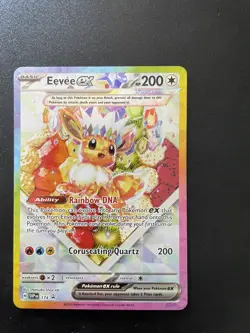 Eevee ex - #174 Black Star Promo Card Prismatic Evolutions Pokemon TCG 5 - Image 1