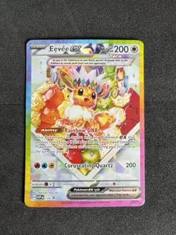 Eevee ex - #174 Black Star Promo Card Prismatic Evolutions Pokemon TCG 5 - Image 1