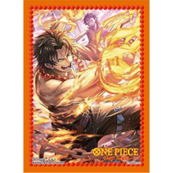 One Piece Card Game Official Sleeve Bandai Vol.10 - Portgas D Ace - Image 1