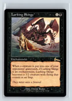 LURKING SKIRGE - MTG Magic the Gathering Card - Urza's Legacy - Rare - Image 1