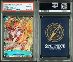 2025 PSA 10 Nami Zeus ①OP11-054 ②OP11-106 One Piece Card Game Japanese Set of 2 - Image 2