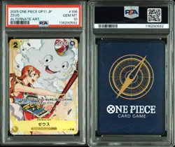 2025 PSA 10 Nami Zeus ①OP11-054 ②OP11-106 One Piece Card Game Japanese Set of 2 - Image 5