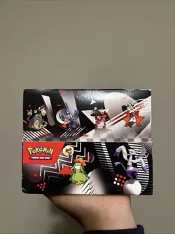Pokemon TCG Black Bolt White Flare Unova Mini Tin Set of 8 WITH Display Box - Image 1
