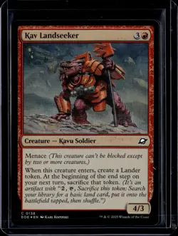 Kav Landseeker - 138 - Foil - EOE - NM - MTG Magic the Gathering - Image 1