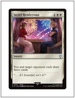 1x Secret Rendezvous 0218, Non-Foil, Final Fantasy, Magic the Gathering MTG NM - Image 1