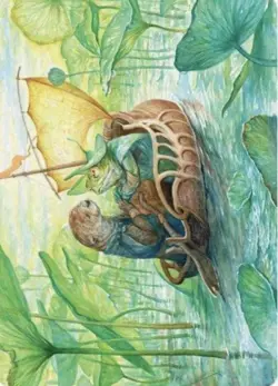 🧙Run Away Together 11/54 Art Series BLB Bloom Burrow MTG - Image 1