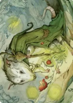 🧙Tender Wildguide 34/54 Art Series BLB Bloom Burrow MTG - Image 1