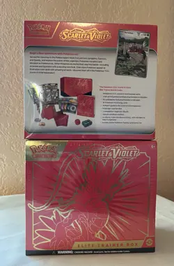Pokemon TCG: Scarlet And Violet Base Set ETB Koraidon (2) new - SEALED - Image 2
