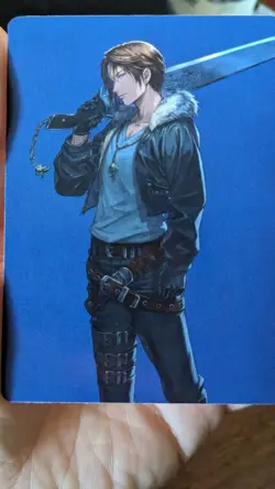 Squall, SeeD Mercenary : 47/53 - Final Fantasy - MTG Art Card - Image 2