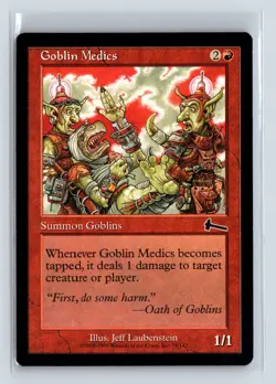 GOBLIN MEDICS - MTG Magic the Gathering Card - Urza's Legacy - Common - Image 1