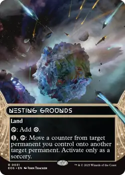 Nesting Grounds 0031 ~ Borderless Rare NM MTG Edge of Eternities - Image 1