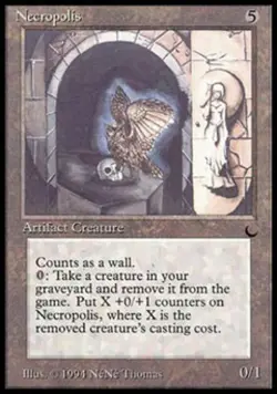 Necropolis - Medium Play MTG The Dark - Image 1