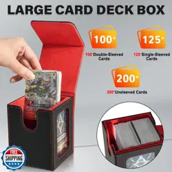 Jaffzora Card Deck Box for MTG Commander, Magnetic Card Display Case, TCG Car - Image 3