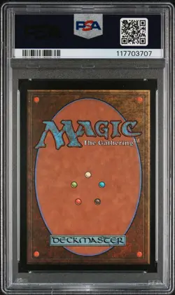 2001 MTG 7TH ED FOIL #345 SULFUROUS SPRINGS PSA 9 - Image 2