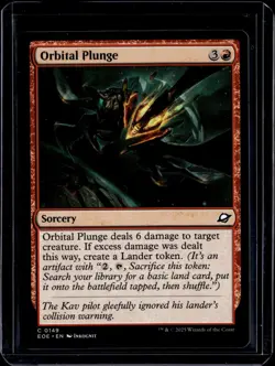 Orbital Plunge - 149 - EOE - NM - MTG Magic the Gathering - Image 1