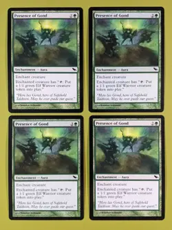 Presence of Gond x4 Shadowmoor 4x Playset Magic the Gathering MTG - Image 1
