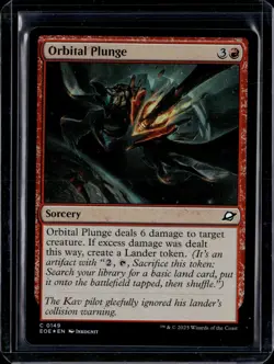 Orbital Plunge - 149 - Foil - EOE - NM - MTG Magic the Gathering - Image 1