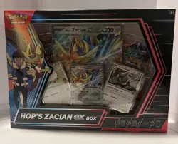 Pokemon TCG Hop's Zacian ex Collection Box Sealed Brand New. USA SELLER - Image 1