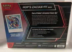 Pokemon TCG Hop's Zacian ex Collection Box Sealed Brand New. USA SELLER - Image 4