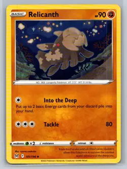 Relicanth #101/196 SWSH11: Lost Origin Uncommon - Pokemon Cards F38 - Image 1